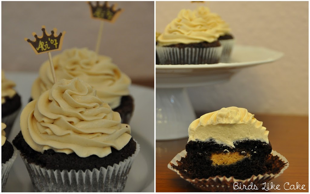 Erdnussbutter Cupcakes | Birds Like Cake - Baking - Enjoying - Sharing